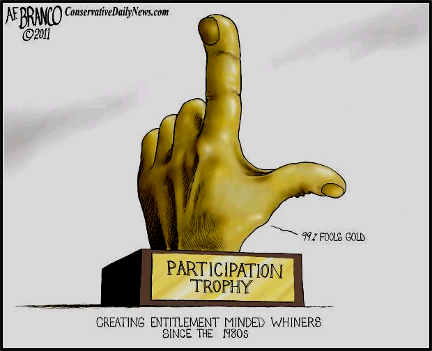 Image result for participation trophy pics